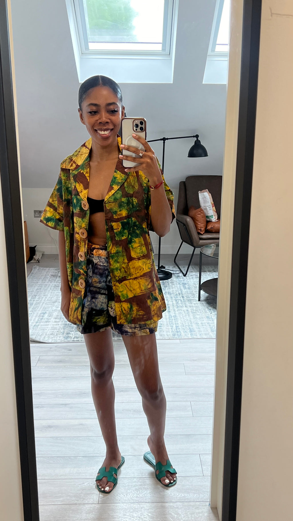 Adire Short Set