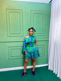Double Layered Pleated Skirt