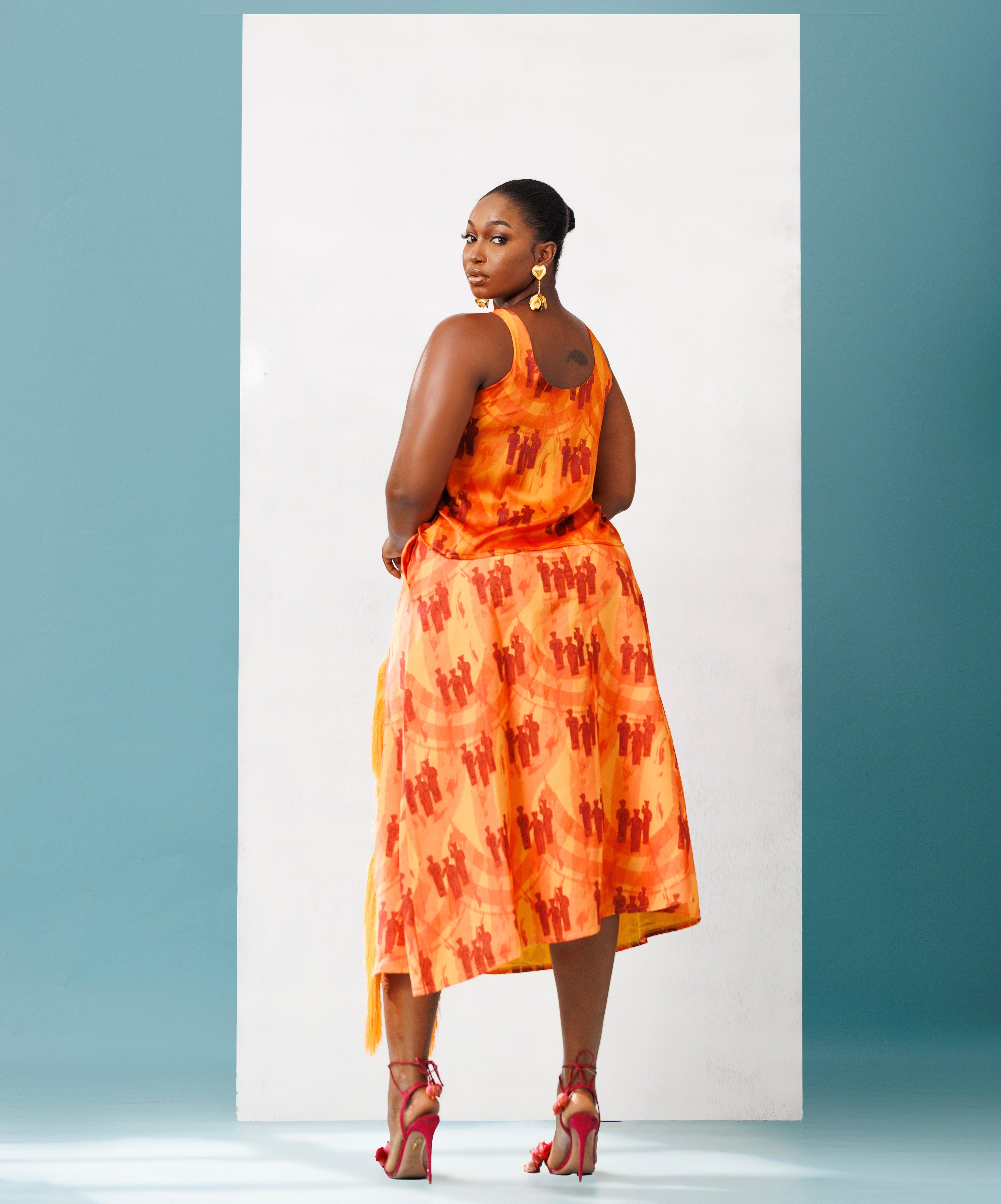 Sleeveless Silk Top