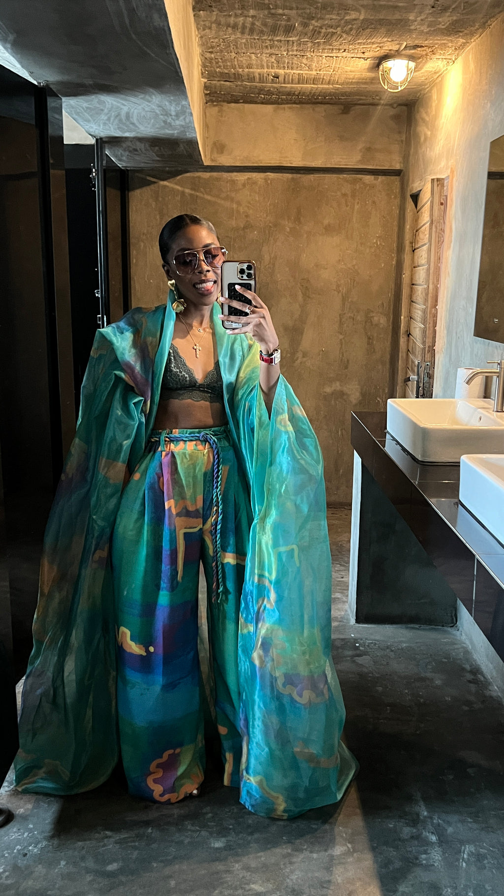 Organza Kimono