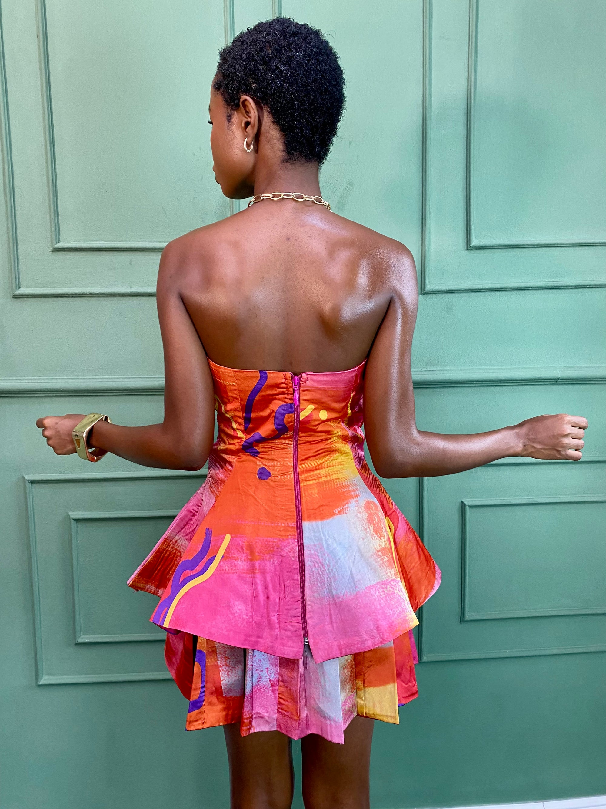 Lolu Printed Bustier