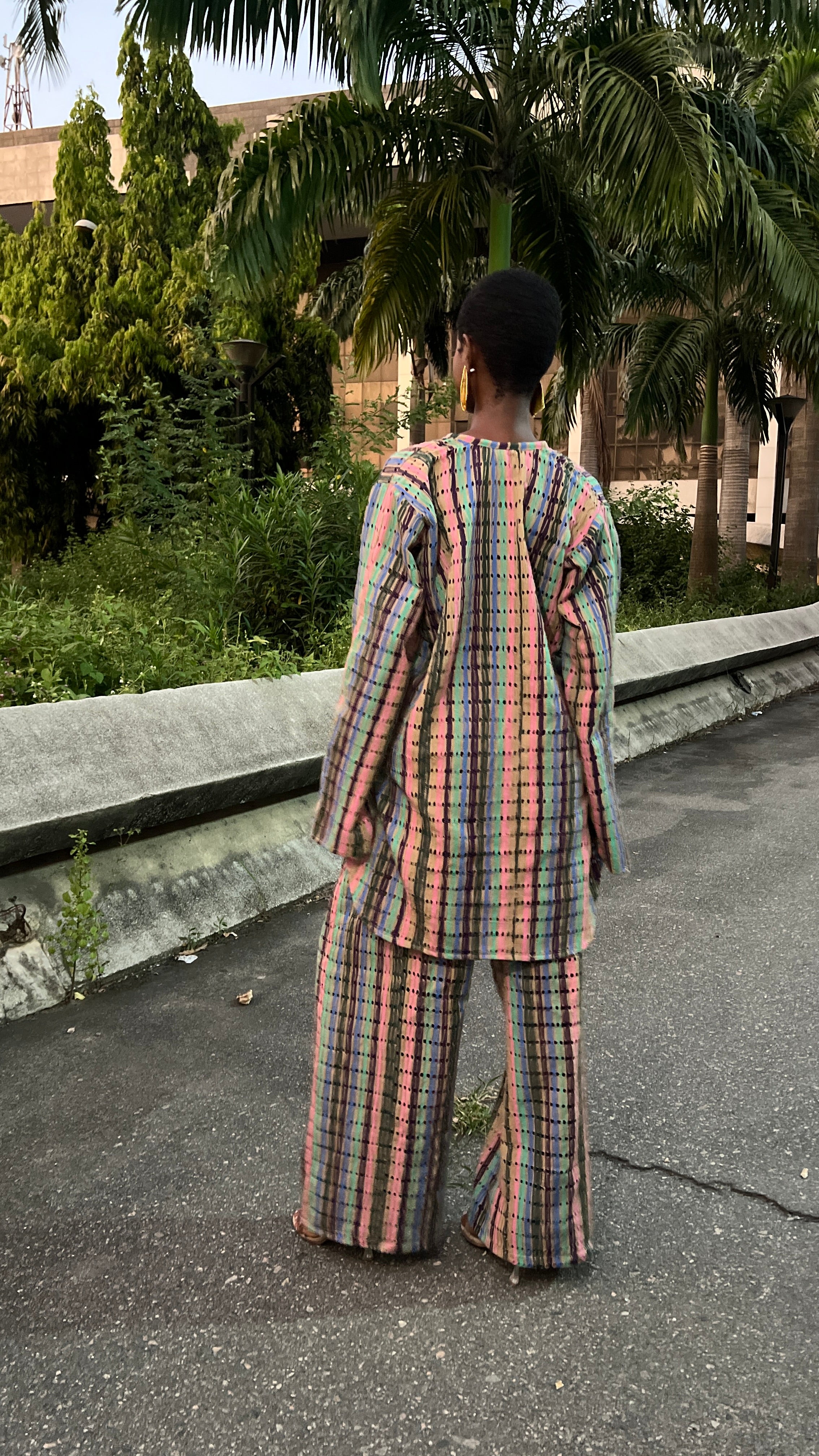Aso Oke Oversized Shirt