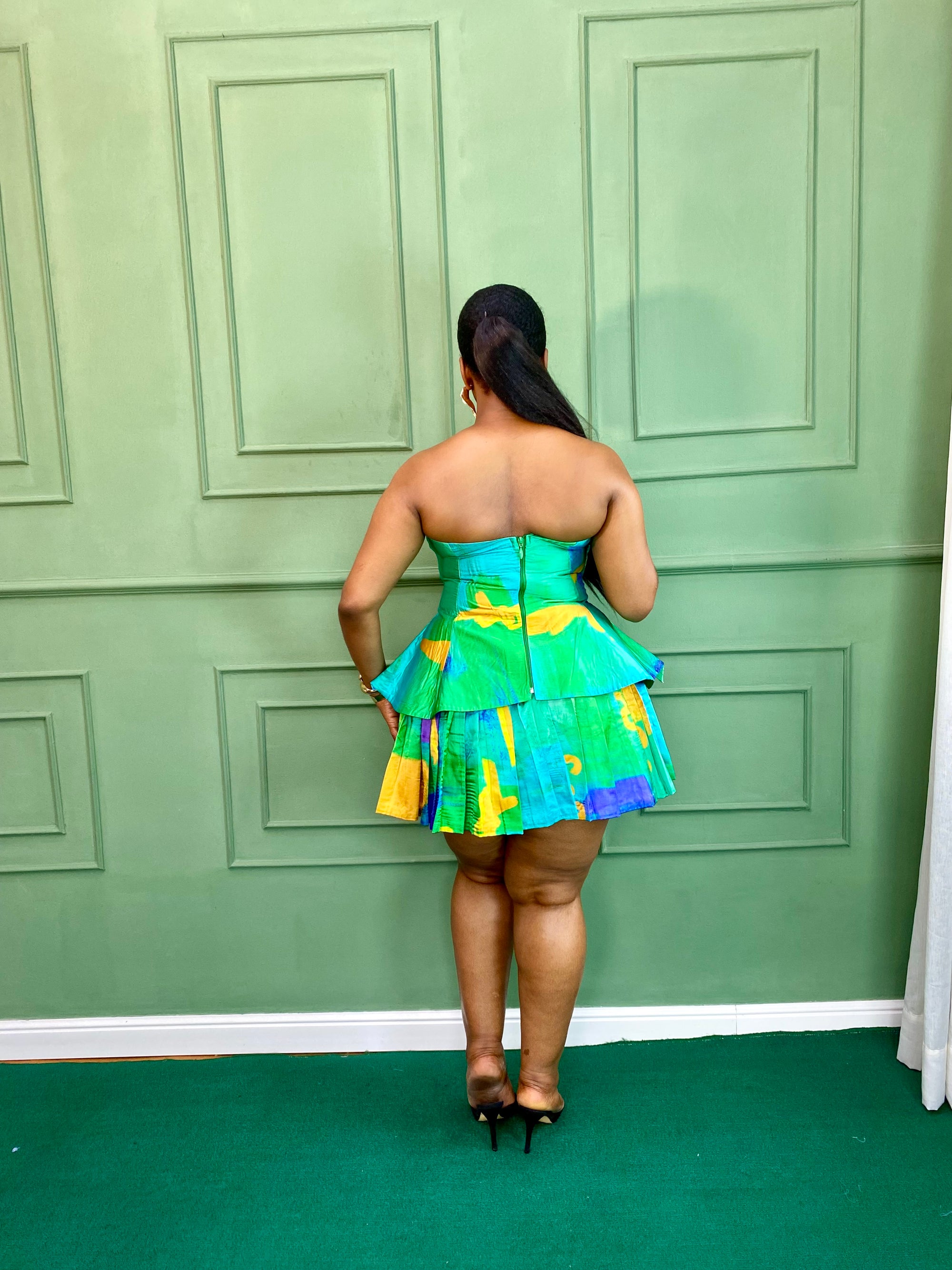 Lolu Printed Bustier