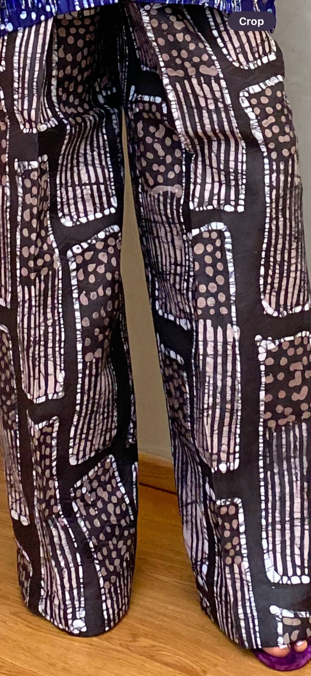 ADIRE BEADED SHIRT