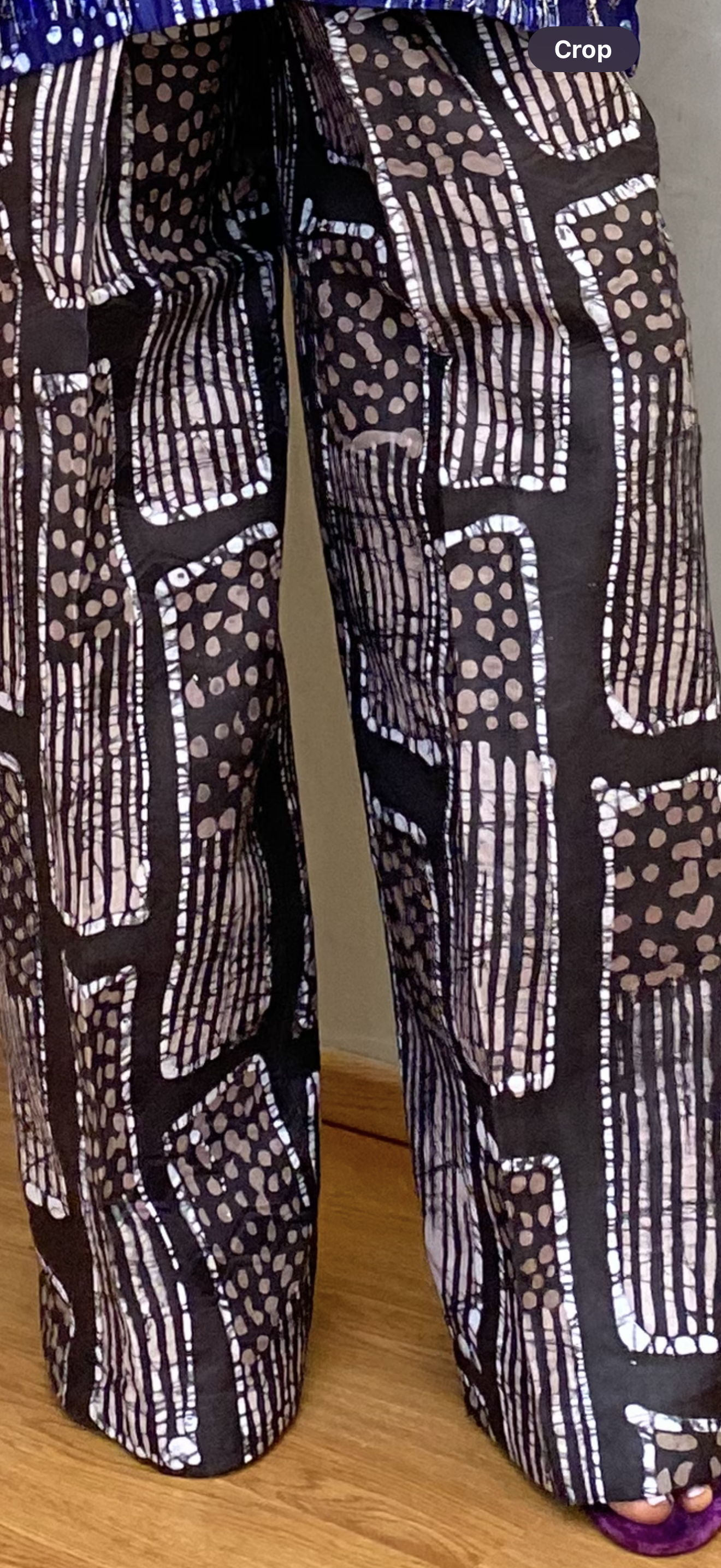 ADIRE BEADED SHIRT