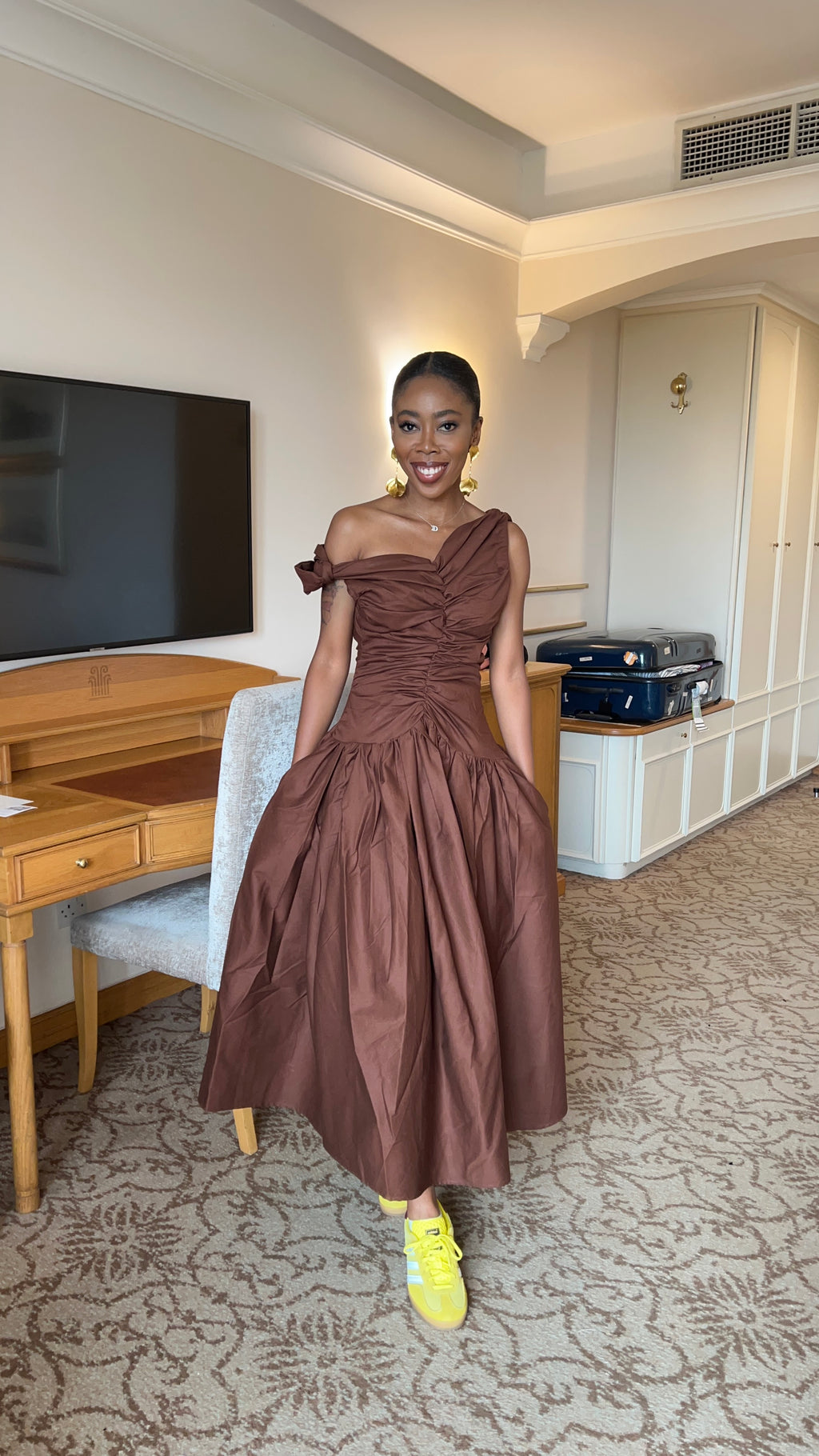 Ruched Dress