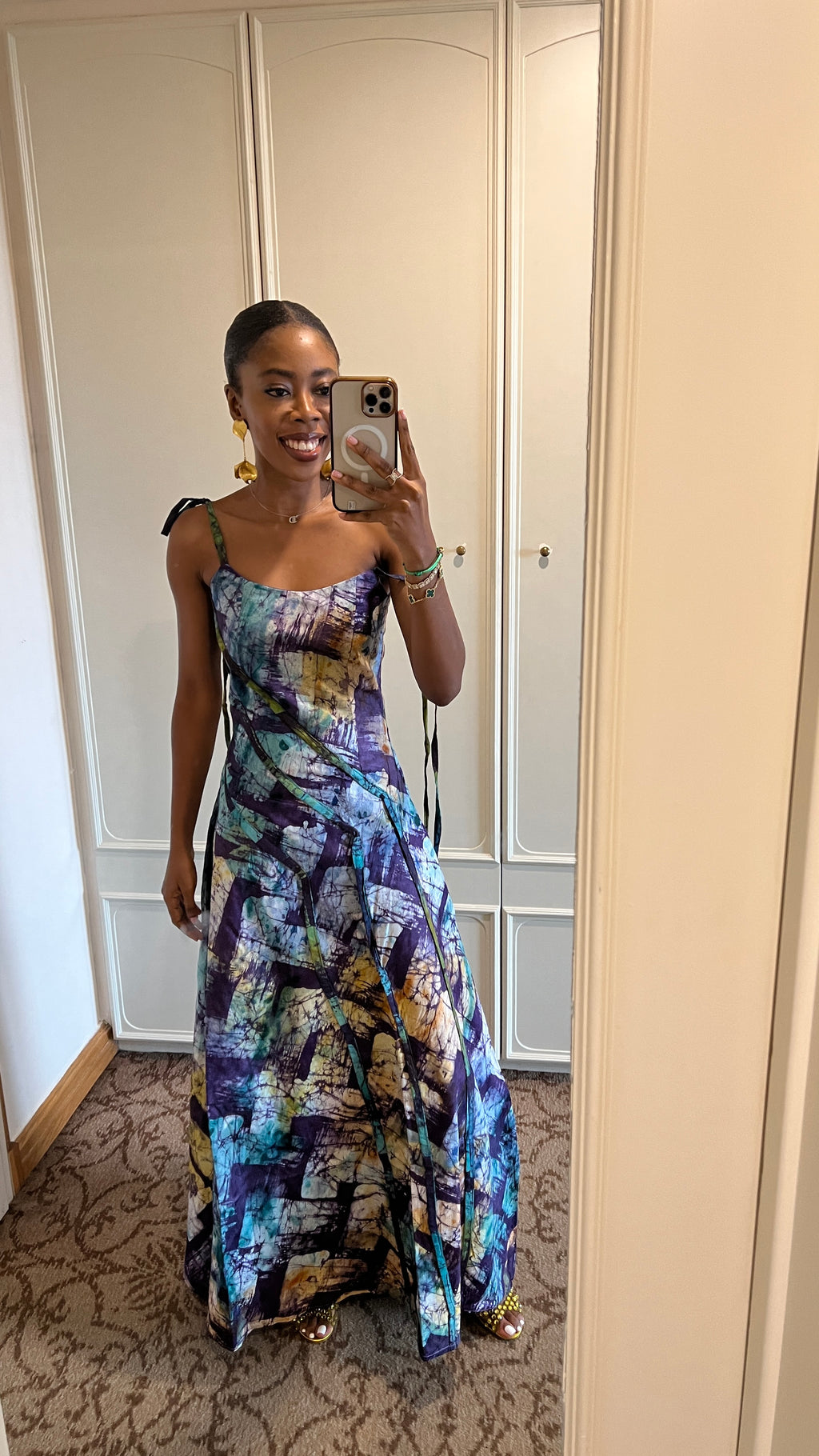 Isaleeko Print dress