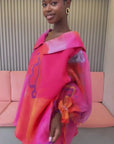 Organza full Top with Drawstrings