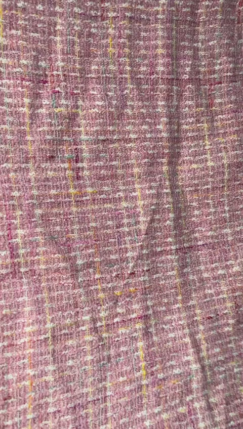 Tweed wide leg pants